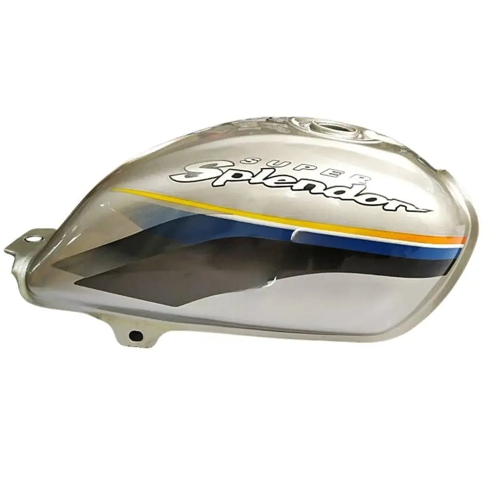 Petrol Tank For Hero Super Splendor Alloy Wheel New Model | Silver