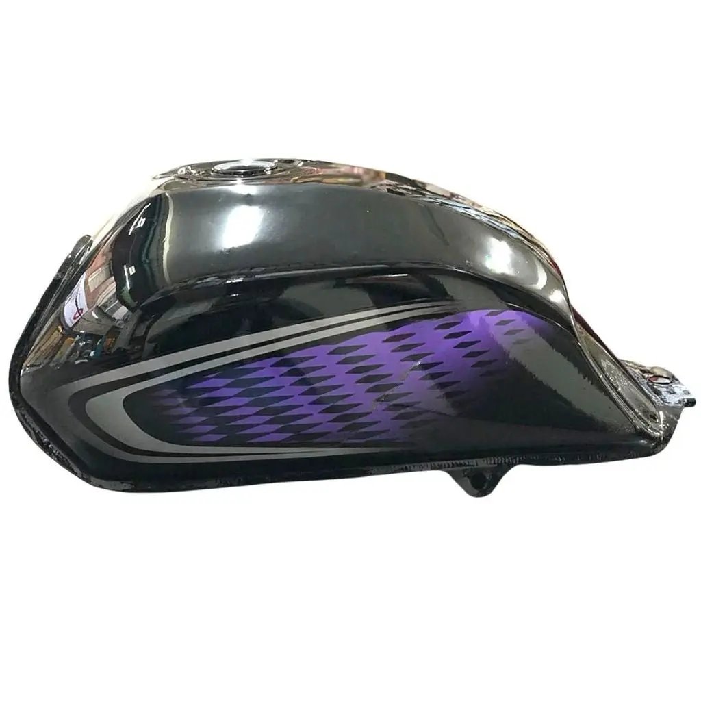 Petrol Tank For Honda Dream Neo (2013 – 2016) | Black & Purple