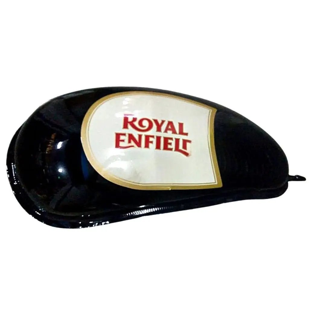 Petrol Tank For Royal Enfield Classic 350 Bs4 | Black With Sticker | Apr 2017 To Mar 2020 Models