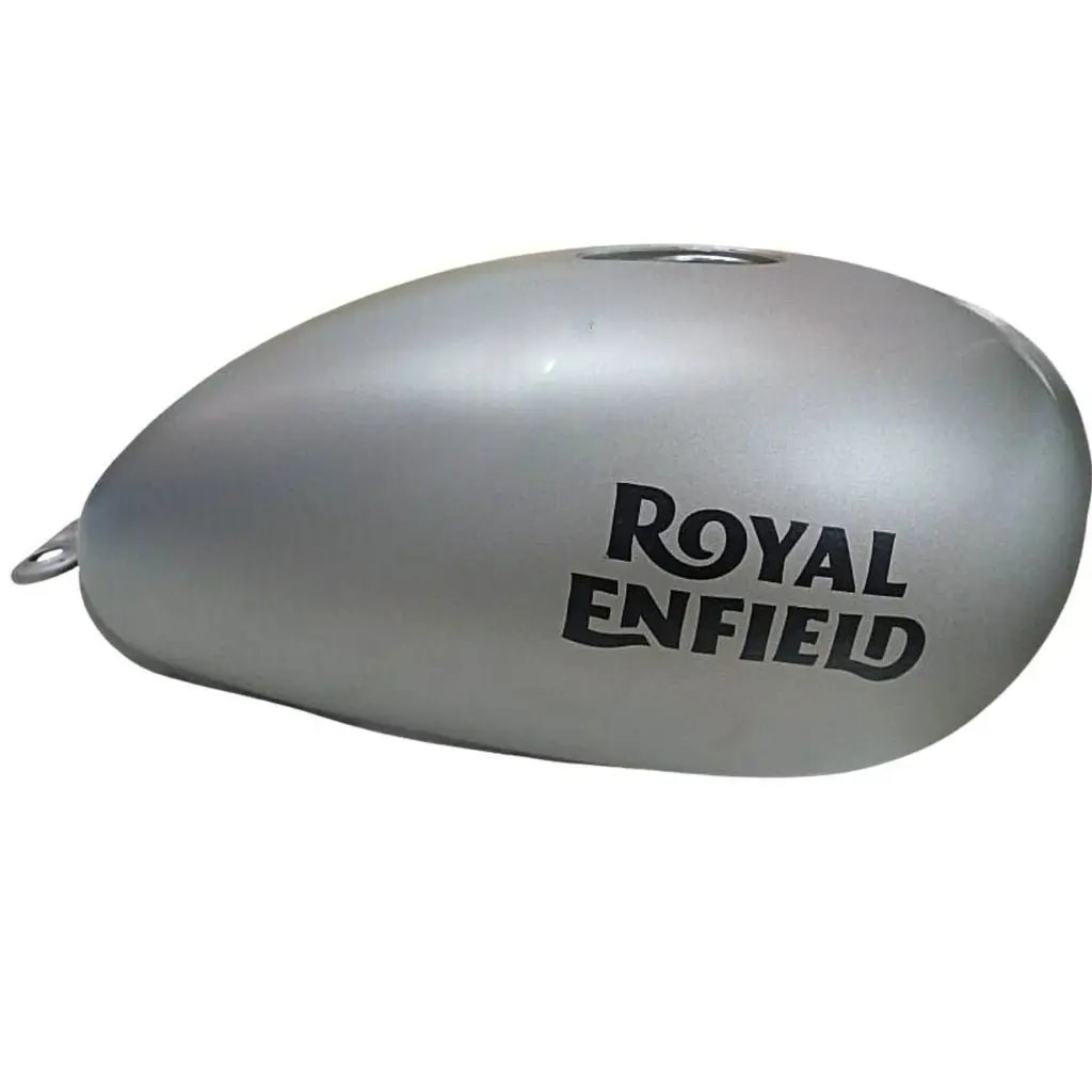 Petrol Tank For Royal Enfield Classic 350 Bs4 | Matt Silver Or Greycolour | Apr 2017 To Mar 2020 Models