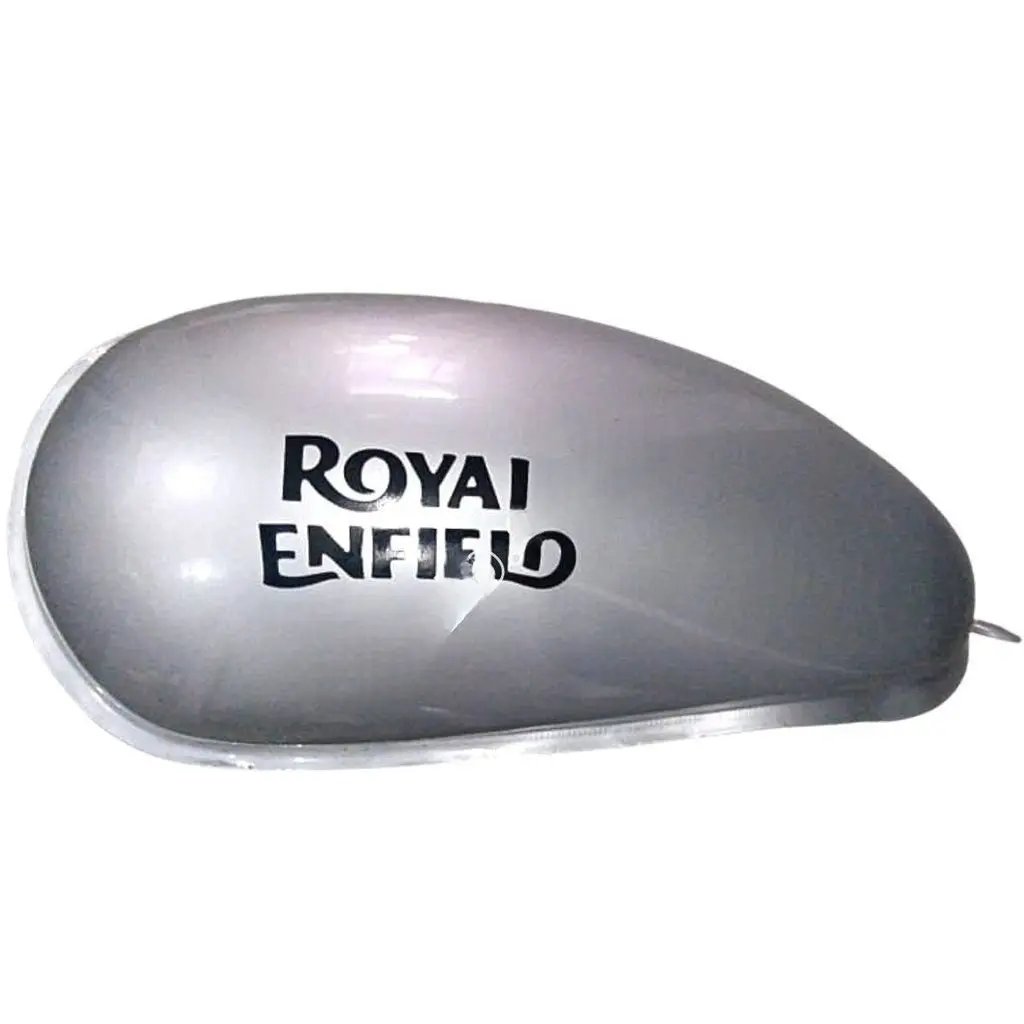 Petrol Tank For Royal Enfield Classic 350 Bs4 | Shining Silver Colour | Apr 2017 To Mar 2020 Models