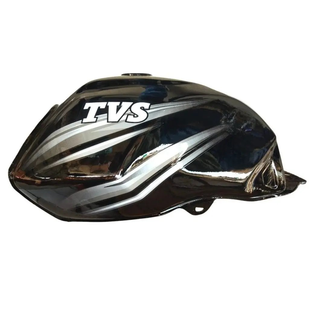 Petrol Tank For Tvs Star City Plus (black/silver)