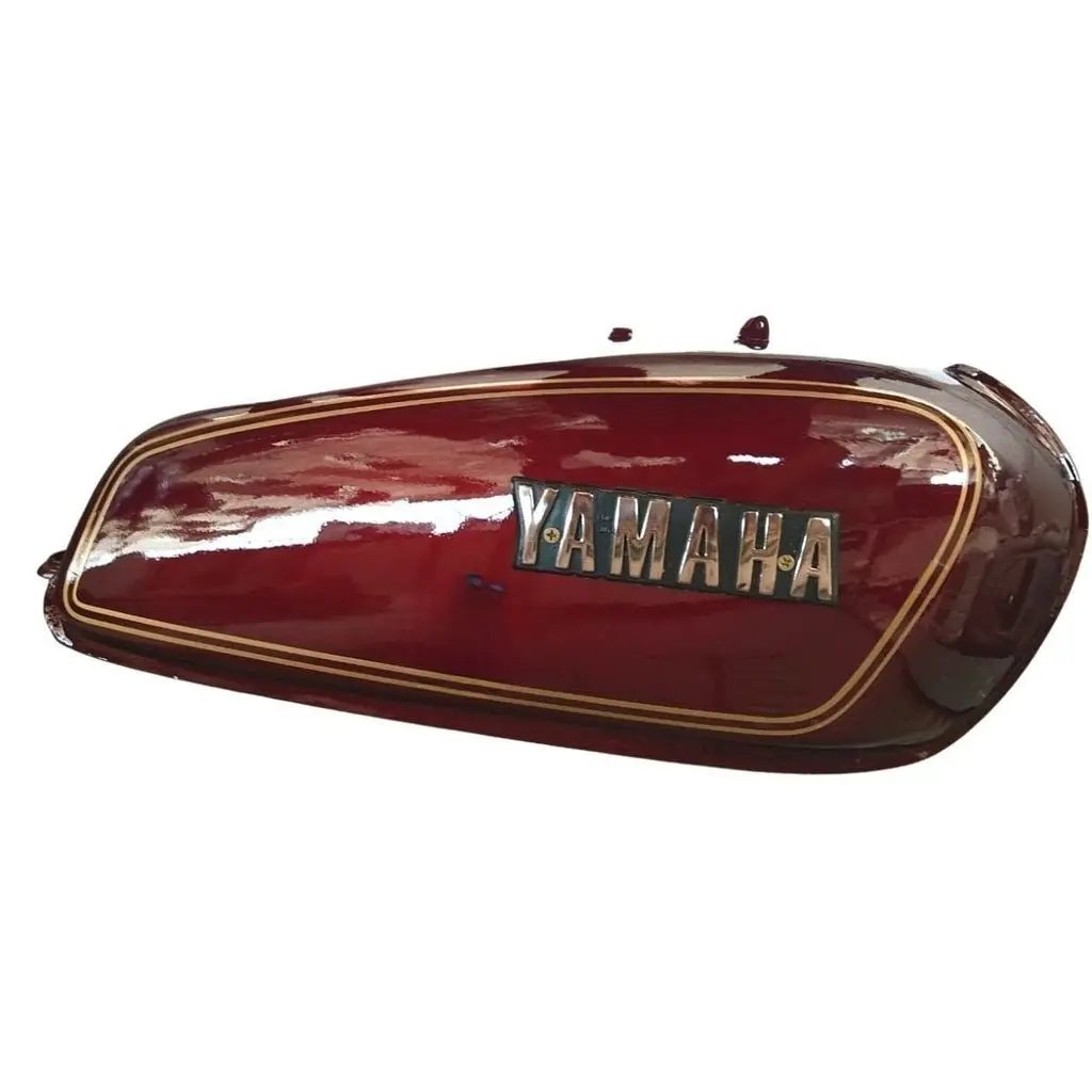Petrol Tank For Yamaha Rx100/ Rx135/ Rxg (wine Red)
