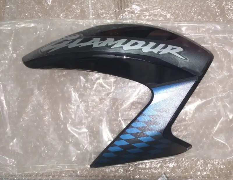 Front Fuel Tank Panel (black Nh-1(t3)| Right| Glamour I3s | Hero