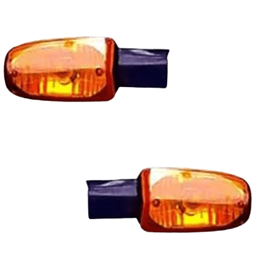 Front Indicator Set Of 2 Orange Standard Hero Splendor Ismart