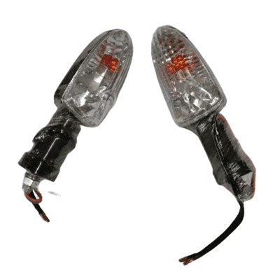 Front Indicator Set Of 2 White Standard Apache Rtr 160 – Genuine