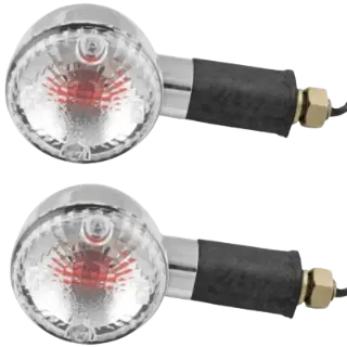 Front Indicator Set Of 2 White Standard Avenger 220 Street