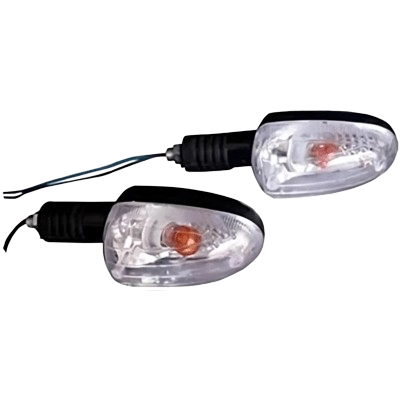 Front Indicator Set Of 2 White Standard Pulsar 125 – Genuine