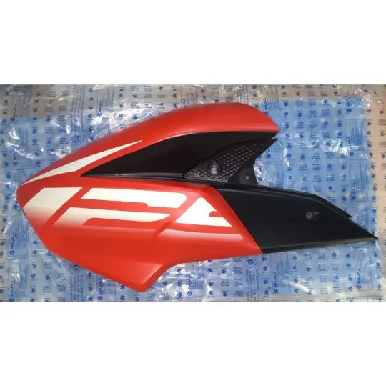 Fuel Tank Cover Left Side Burnt Red For Bajaj Pulsar Ns 125