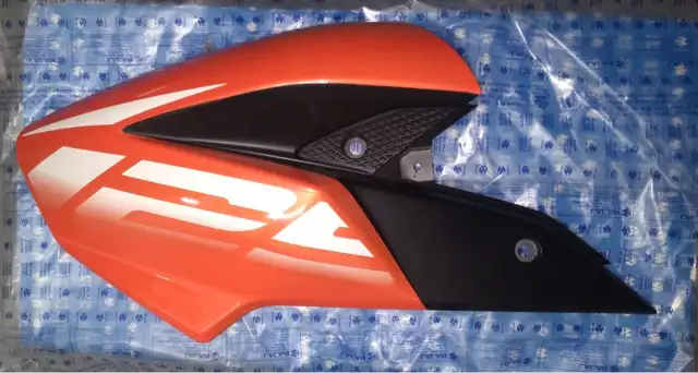 Fuel Tank Cover Left Side Fiery Orange For Bajaj Pulsar Ns 125