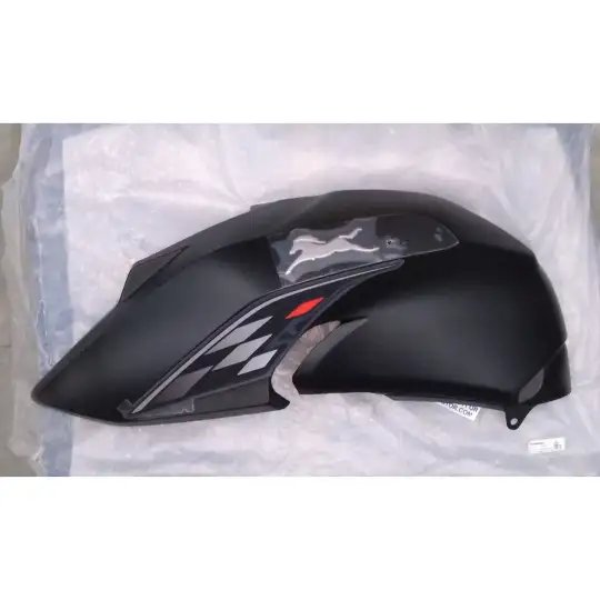 Fuel Tank Cover Outer Left Side Matt Black For Tvs Apache Rtr 160 Fi 4v