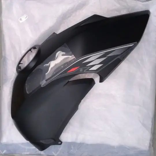 Fuel Tank Cover Outer Right Side Matt Black For Tvs Apache Rtr 160 Fi 4v