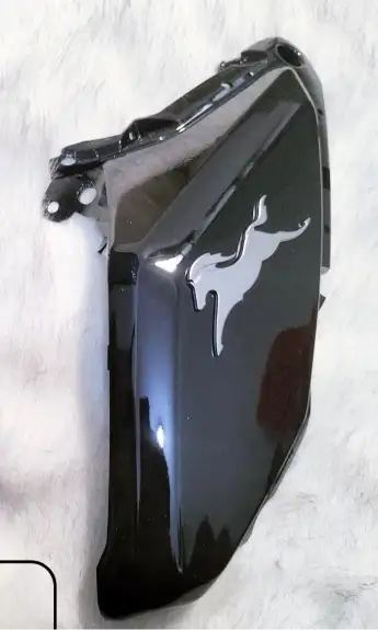 Fuel Tank Panel Black Right Side For Tvs Raider 125