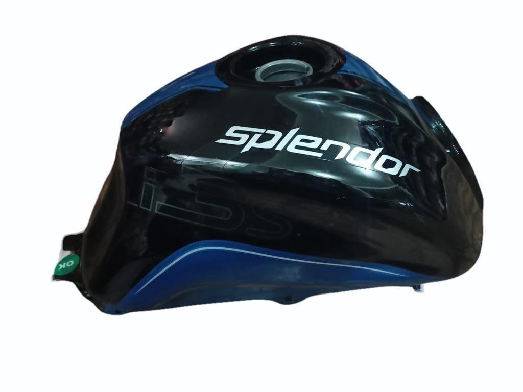 Fuel Tank Techno Blue For Hero Ismart 2016