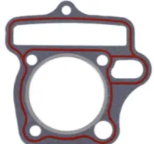 Gasket Cylinder Head Star City N8010290 Tvs Star City 100 (oem),