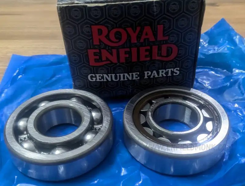 Genuine Crank Shaft Bearing Kit For Royal Enfield Classic 500 Bs3/euro3