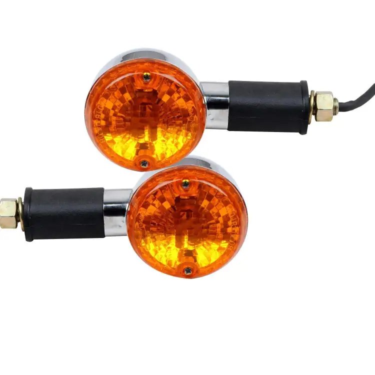 Genuine Indicator Set For Royal Enfield Classic 350/500 (chrome, Set Of 2)
