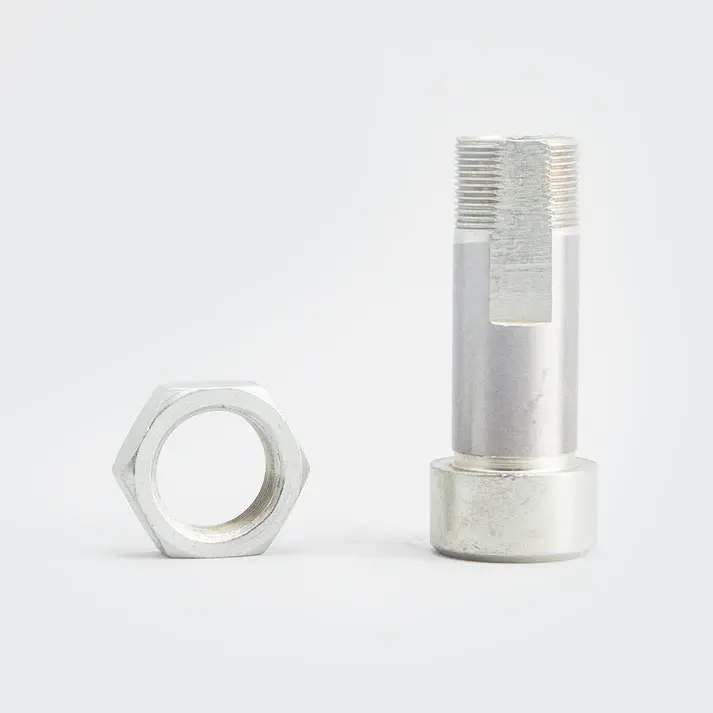 Half Axle W/nut Platina [aw]