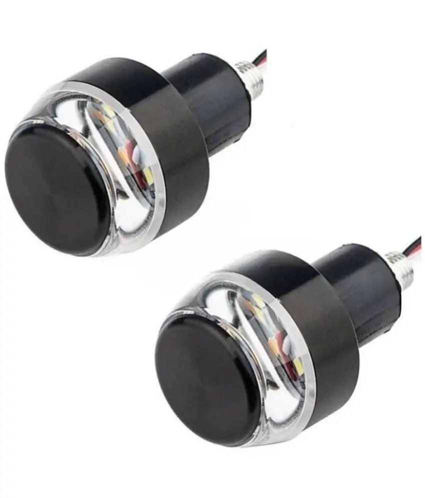 Handle Bar Led Color Light Set For All Bikes ( Lh+rh)