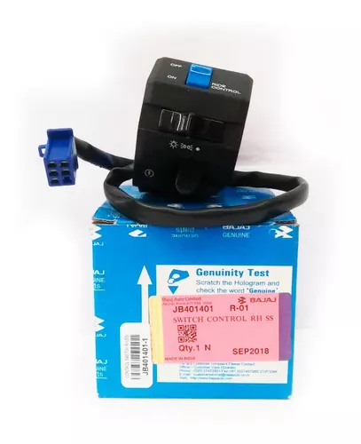 Handle Bar Switch Control Right Hand For Bajaj Discover 100 Dts-si |xcd 125 | Xcd 135