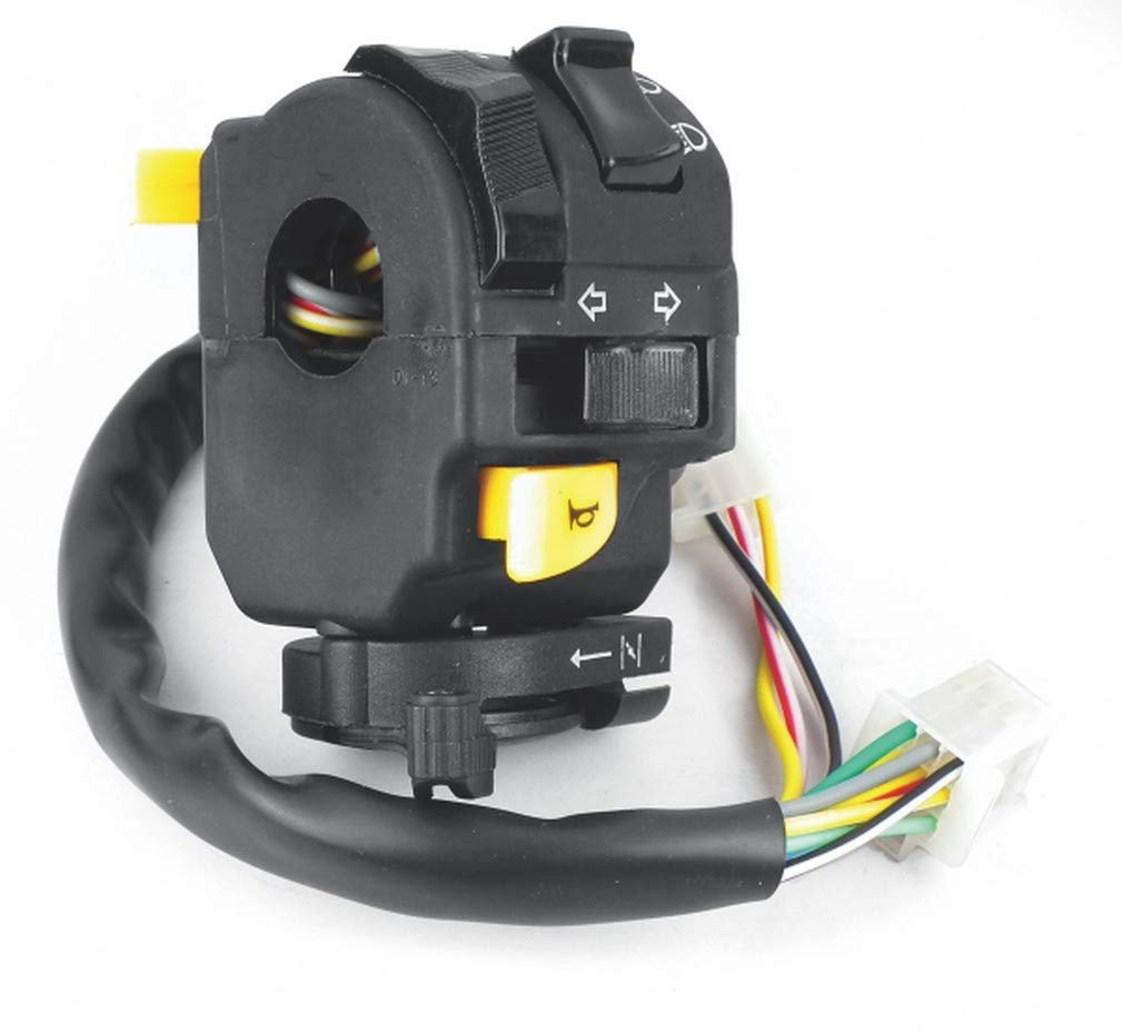 Handle Bar Switch Left Hand For Tvs Victor Gx
