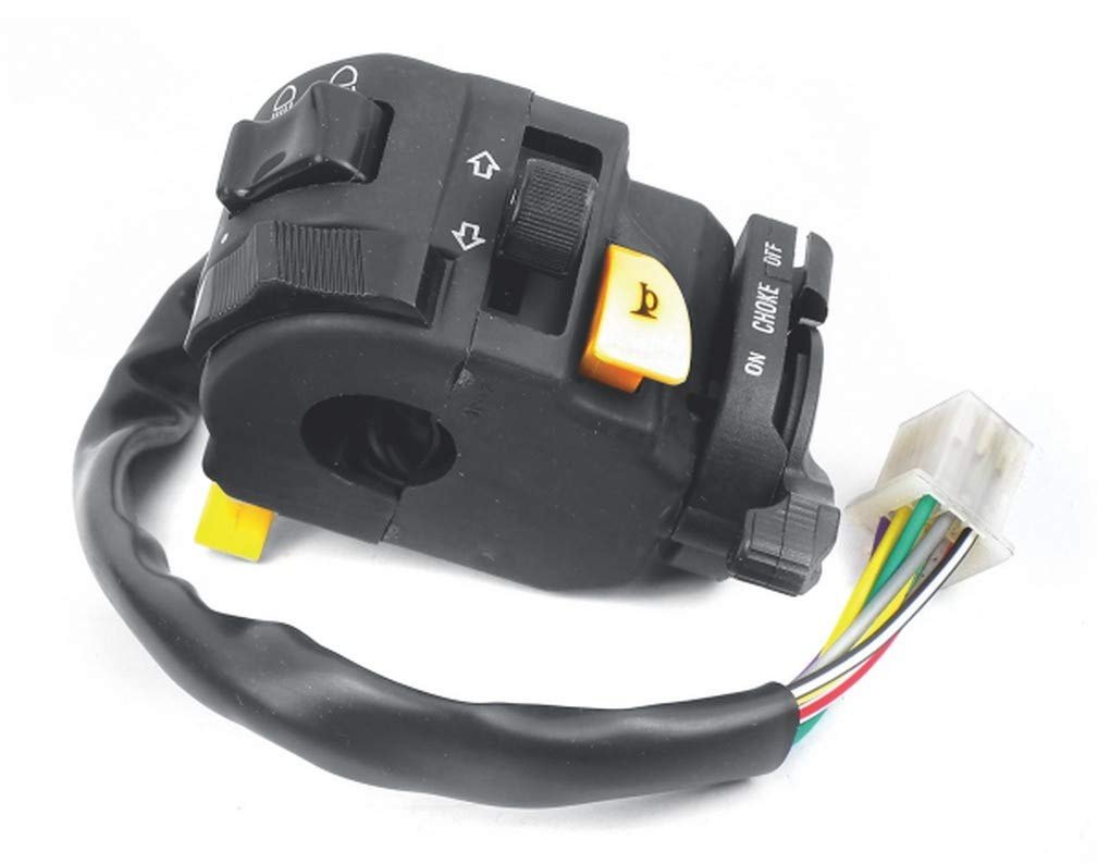 Handle Bar Switch Left Hand For Tvs Victor Kick Start