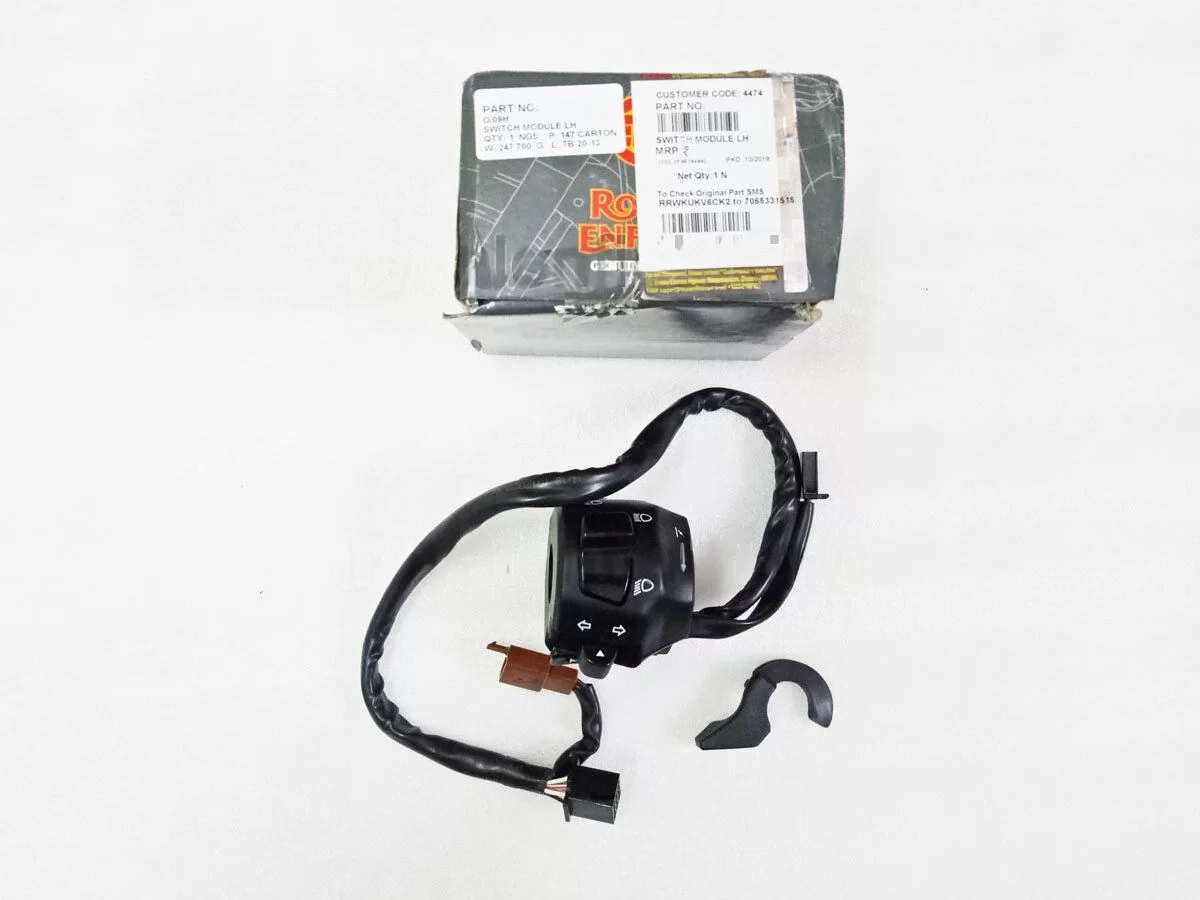 Handle Bar Switch | Left Hand | Himalayan | Royal Enfield