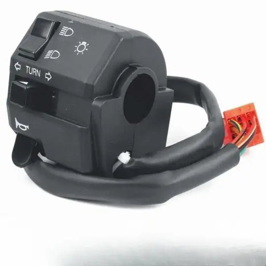 Handle Bar Switch-left Hand | Yamaha Fz-16 | (with Wire 2 Coupler) | (self Start) | (uno Minda)