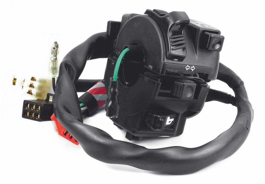 Handle Bar Switch-left Hand,splendor Pro (self) (3 Coupler,1 Bullet Terminal) (uno Minda)