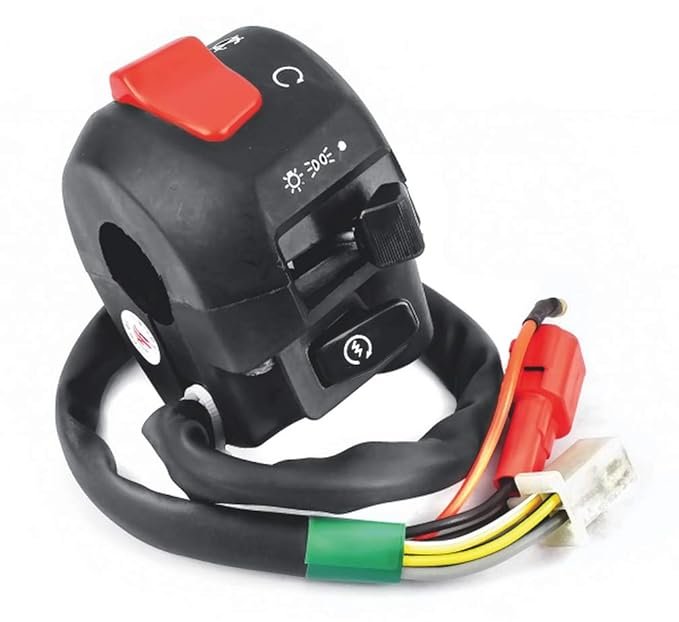 Handle Bar Switch Right Hand For Tvs Apache Rtr 160 (single & Double Disc) | Rtr 180 (double Disc) | Uno Minda