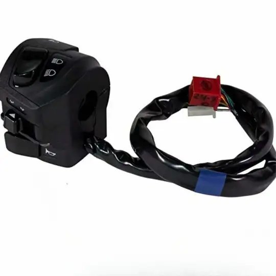Handle Bar Switch-right Hand (kick Start) With Wire Coupler (zeus) (uno Minda)