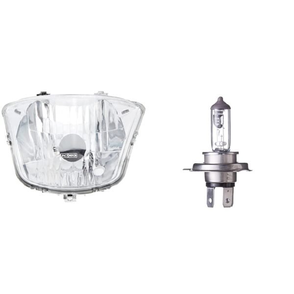 Head Light Assembly With Parking Hole (uno Minda)