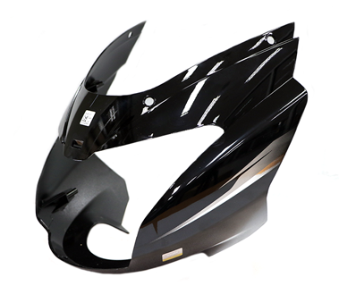 Headlamp Fairing Black & Grey For Pulsar 180 Ug4| Bajaj
