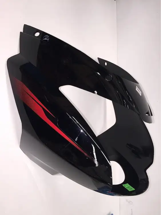 Headlamp Fairing Black & Wine Red For Bajaj Pulsar 180cc Ug4 Bs3