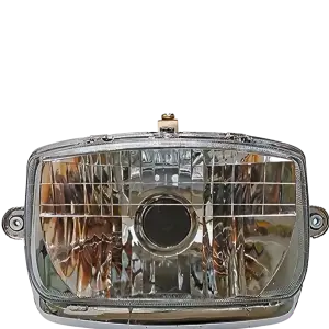 Headlight Assembly Compatible For Tvs Victor Old Model
