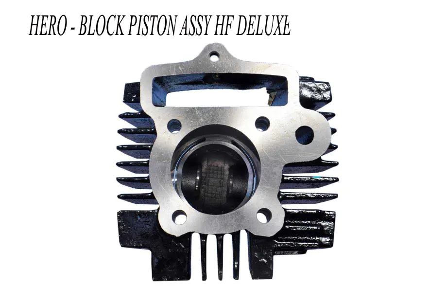 Hero Block Piston Assymbly Hf Deluxe