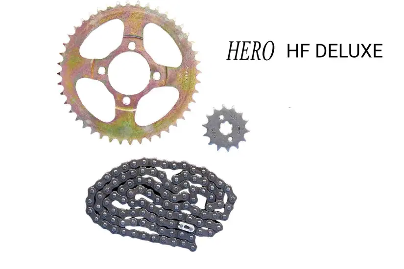 Hero Chain Sprocket Kit Hf Deluxe