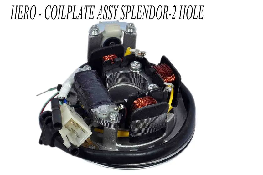 Hero Coil Plate Assymbly Splendor 2 Hole