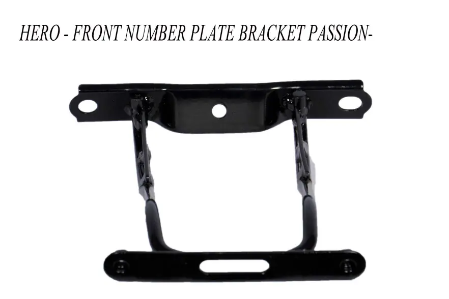 Hero Front Number Plate Bracket Passion