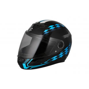 Hero Glamour Night Glow Helmet Glossy Blue & Black M – 99700zzz223s02s