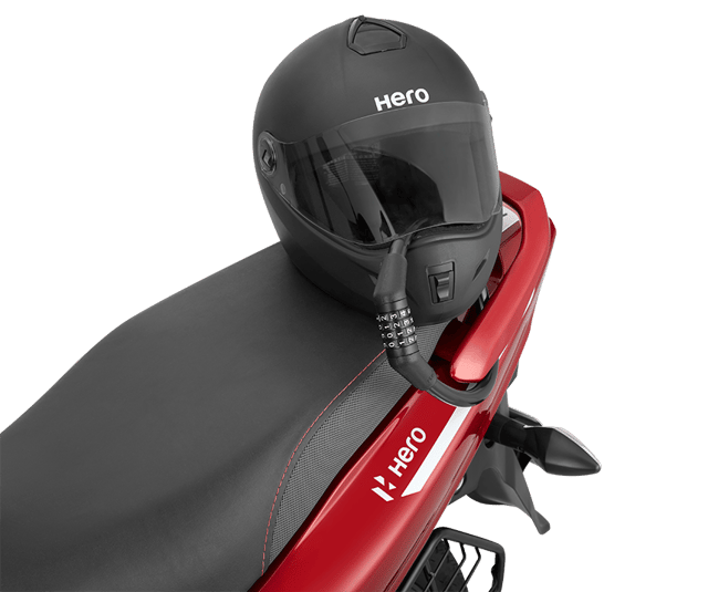 Hero Helmet Number Lock Black – 99750zzz111r01s