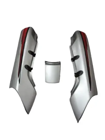Hero Honda Passion Plus Tail Panel Silver Color