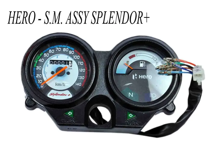 Hero Speedometer Assymbly Splendor