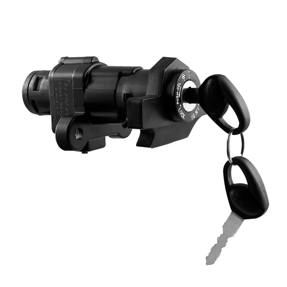 Ignition Cum Steering Lock For Bajaj Platina 125 Dts-i Ks (2 Wires)