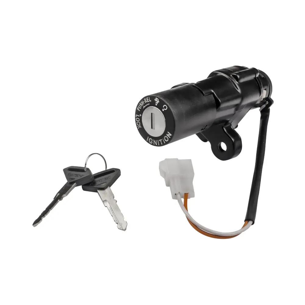 Ignition Cum Steering Lock For Bajaj Xcd-125 (2 Wires)