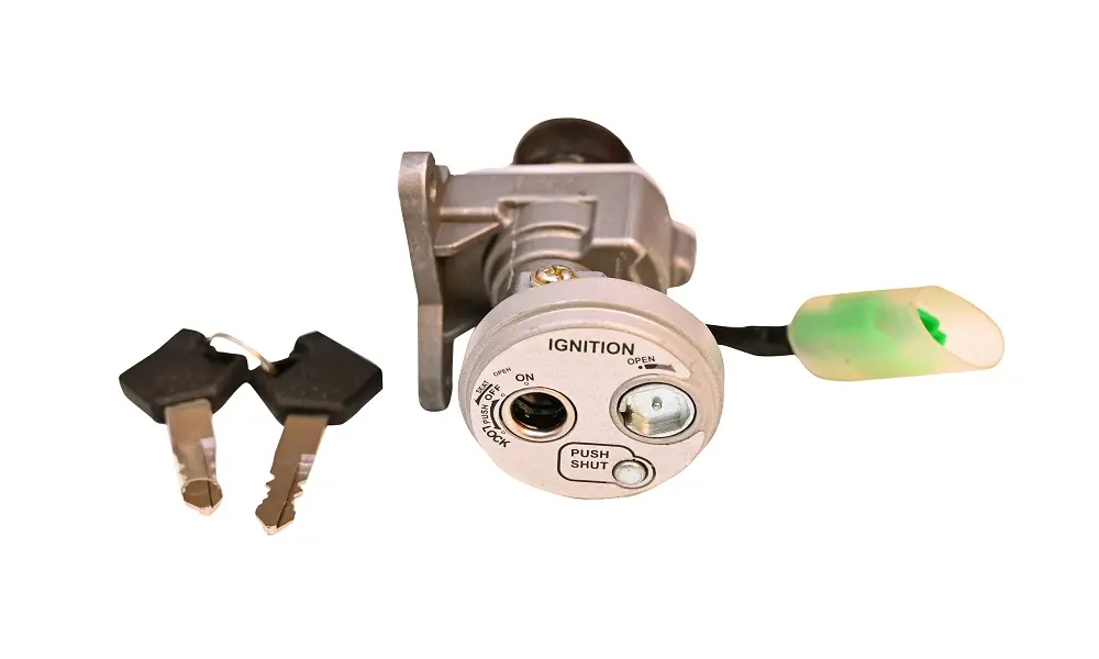 Ignition Cum Steering Lock For Suzuki Access New Model (with Magnetic Shutter) (2 Wires)
