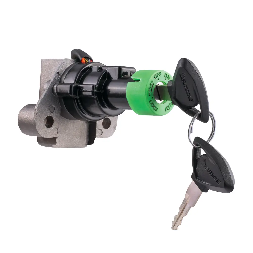 Ignition Cum Steering Lock For Tvs Apache 160 Rtr (disc Brake) (2012 Model Onwards) /apache 160 Rtr Fi (4 Wires)