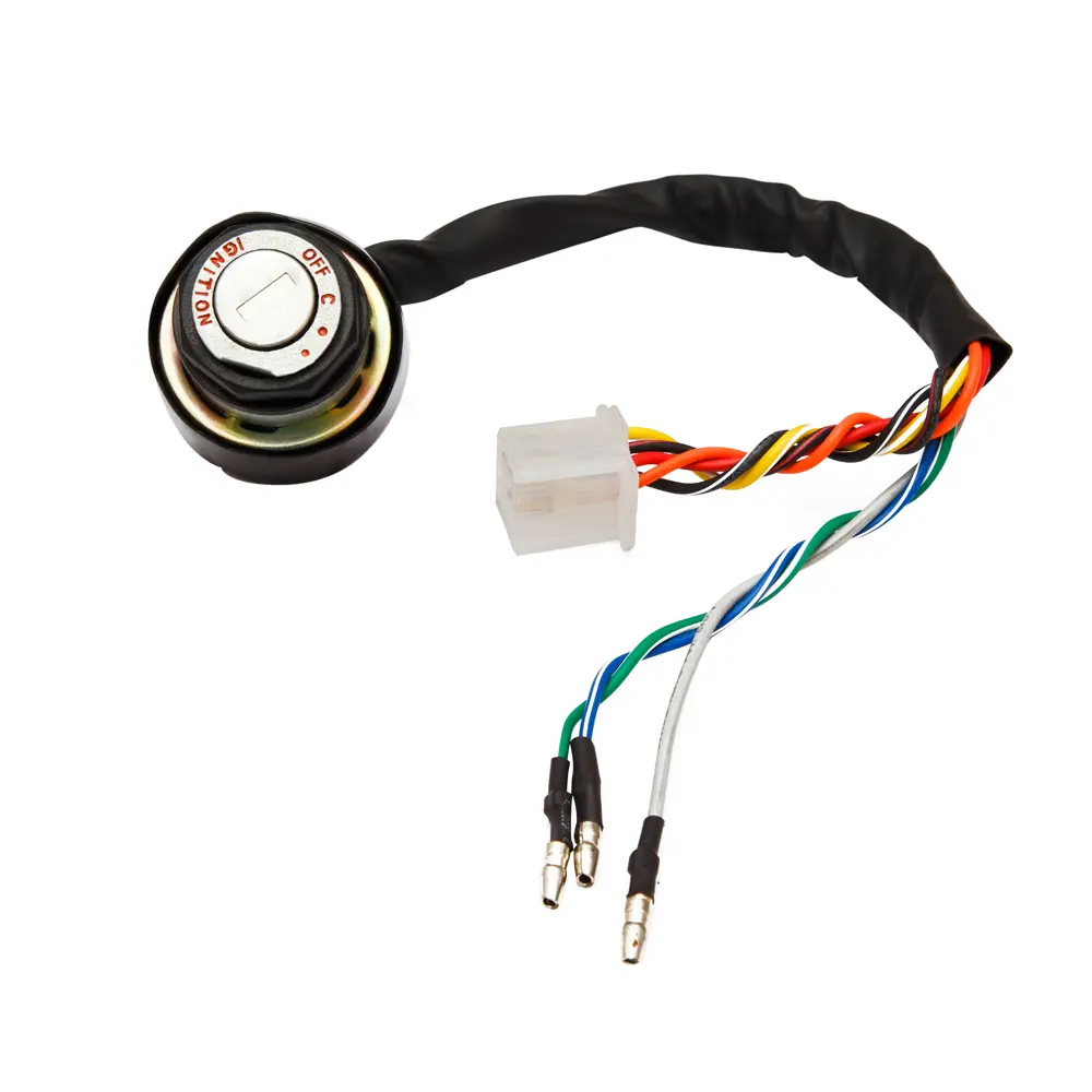 Ignition Lock For Tvs Suzuki 12v Dc (8 Wires)