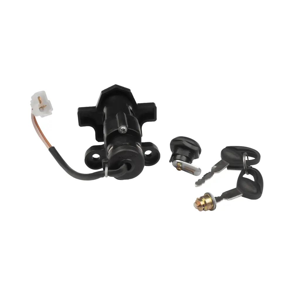 Ignition Lock Kit For Bajaj Platina 125 Dts-i Ks (set Of 3) Consisting Of Ignition Cum Steering Lock, Petrol Tank Lid Lock & Tool Box Lock