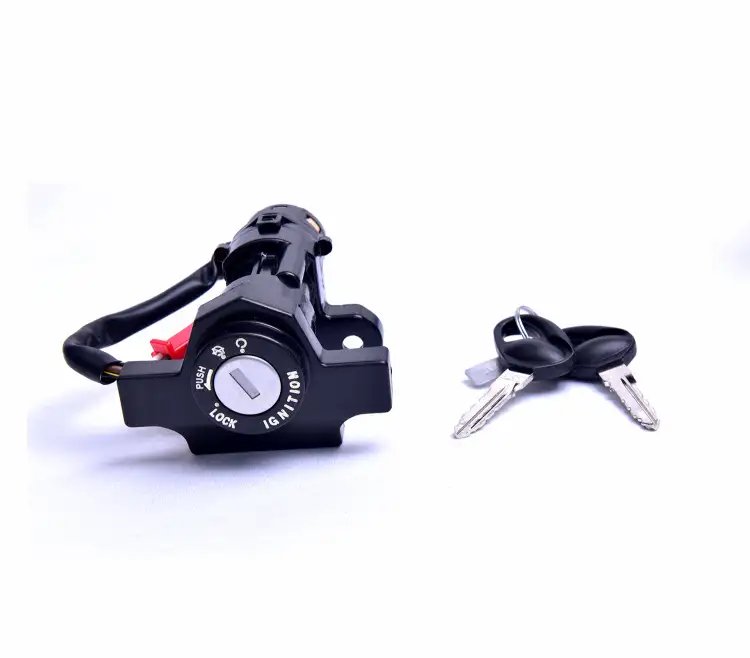 Ignition Switch 4 Pin Male Coupler For Bajaj Ct-100 Self Start Bs4 | Spark Minda